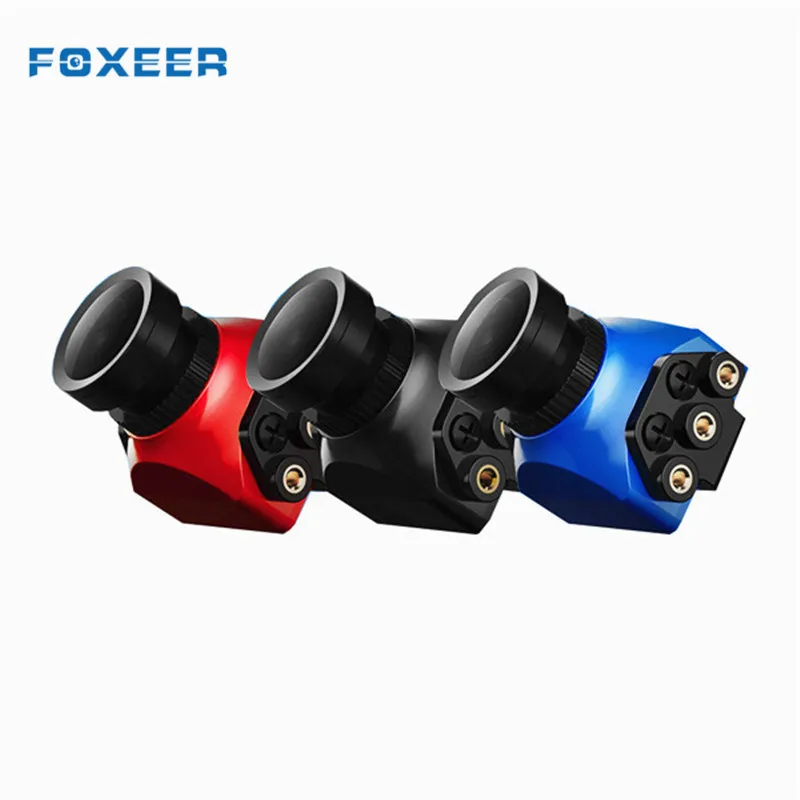 

Foxeer Monster Mini Pro 1/2.9" CMOS 1.8/2.5mm 1200TVL 16:9 PAL/NTSC Switchable WDR FPV Camera Red/Blue/Black For RC Camera Drone