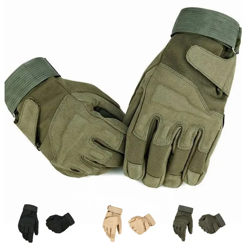Military Tactical Gloves Army Combat Fitness Gloves Full Finger Type