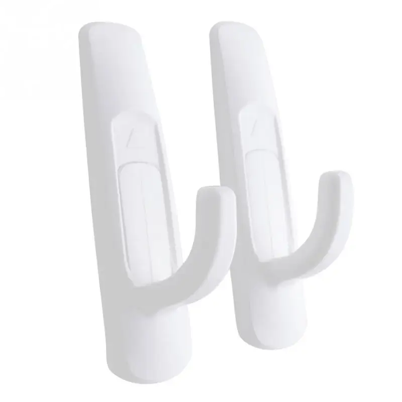 2pcs/lot Strong Adhesive Hooks For Walls Seamless Hooks PS Wall Hook Hanger for cloth key ring