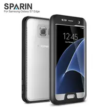 SPARIN S7 edge Waterproof Case swimming Case diving For Samsung S7 Edge Underwater Protective s7 Cover 100% Shockproof Dirtproof