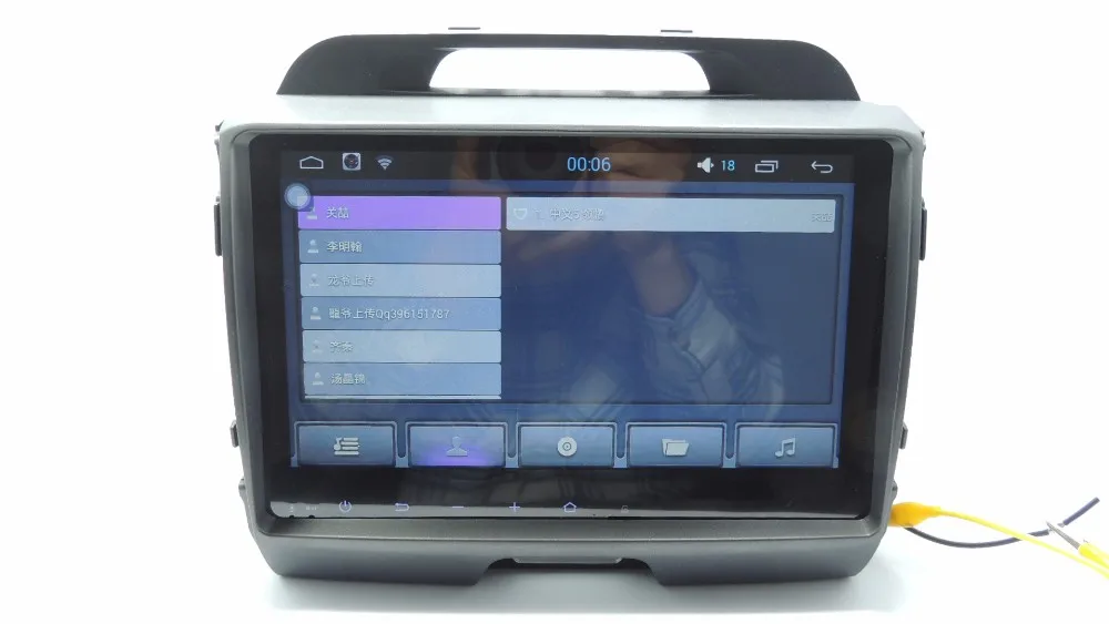 "YOKOTRON" " сенсорный Android 5,1 Автомагнитола для Kia Sportage 2008 2009 2010 2011 2012 2013+ gps+ Navi