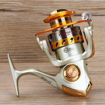 

spinning reel EF500 - 9000 Series Aluminum Spool Superior Ratio 5.5:1 12BB carretilha pesca baitcasting fishing reel