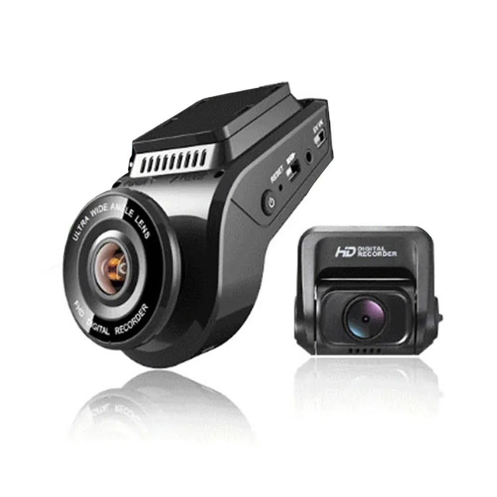 BOJECHER 4K Full HD Автомобильная камера DVR Автомобильный видеорегистратор с камерой заднего вида 170 градусов ночного видения 2160P двойной объектив с gps Автомобильный регистратор