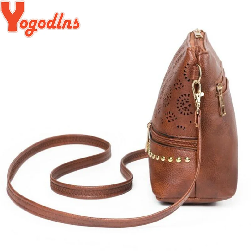 Yogodlns, винтажная женская сумка на плечо, высокое качество, сумки через плечо для женщин, сумки-мессенджеры, лоскутные Сумки из искусственной кожи