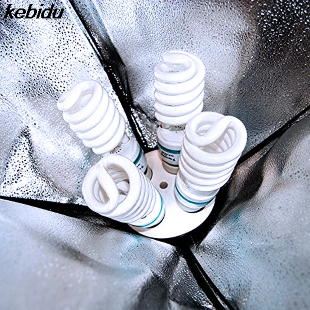 Kebidu новые 1 шт. фотографии освещения 4 гнездо патрон Аксессуары для фотостудий 4 x E27 разъем держатель лампы для студии аксессуар