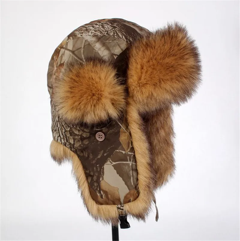 High quality Pine camouflage Cold protection Windproof Nostalgic style