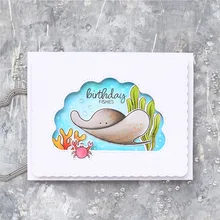 Naifumodo Semicircle Background Metal Cutting Dies Cutting Scrapbooking and Card Making Album Embossing Stencil Crafts DIY Dies