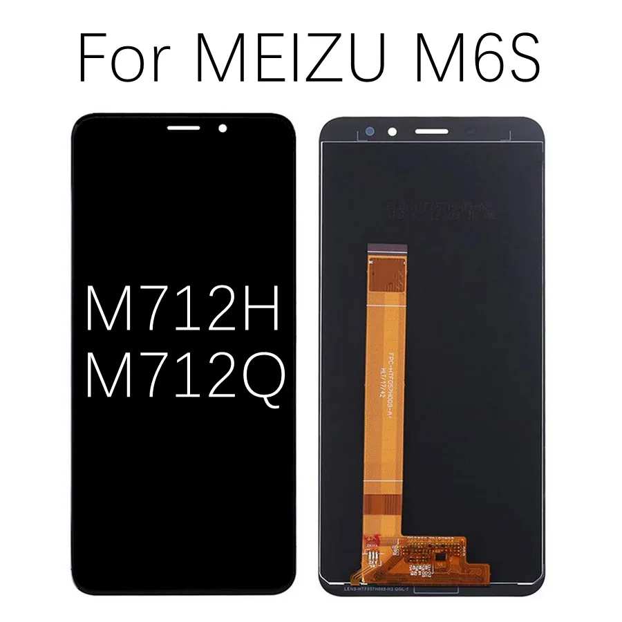 Для Meizu M6 ЖК-дисплей сенсорный экран дигитайзер M711H M711M M711Q M712H M712Q M811Q 6T M6S S6 ЖК-экран для MEIZU M6T