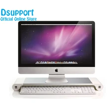 Алюминиевый сплав, стенд для монитора, пробел, нескользящий компьютерный монитор для ноутбука, док-станция с 4 портами usb