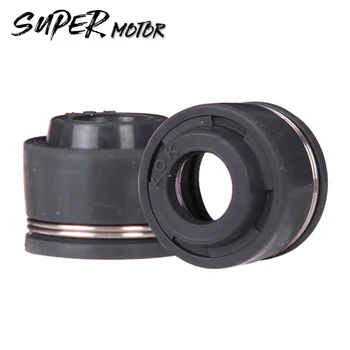

16PCS/set Motorcycle Accessories Hight Quality Valve Oil Seal Intake & Exhaust For Yamaha XV250 XV400 XV400