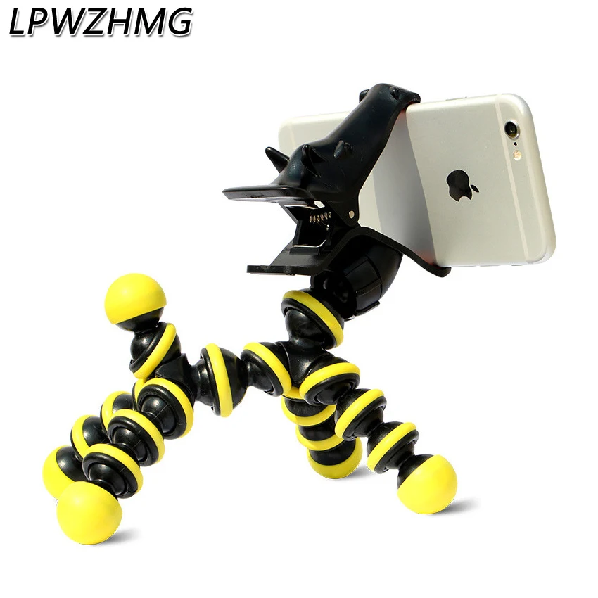 

LPWZHMG Flexible Horse Style Desktop Phone Tripod Bracket Holder Stand Universal Mobile Phone Holder For iPhone 6s 6Plus Stands