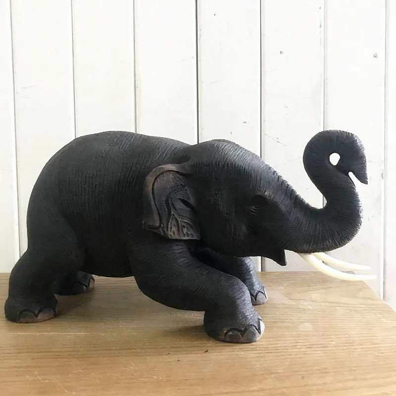 

Abstraction Animals Simulation Elephants Statue Resin Art Craft House Bar Counter Decoration Action Figure Toy L1987