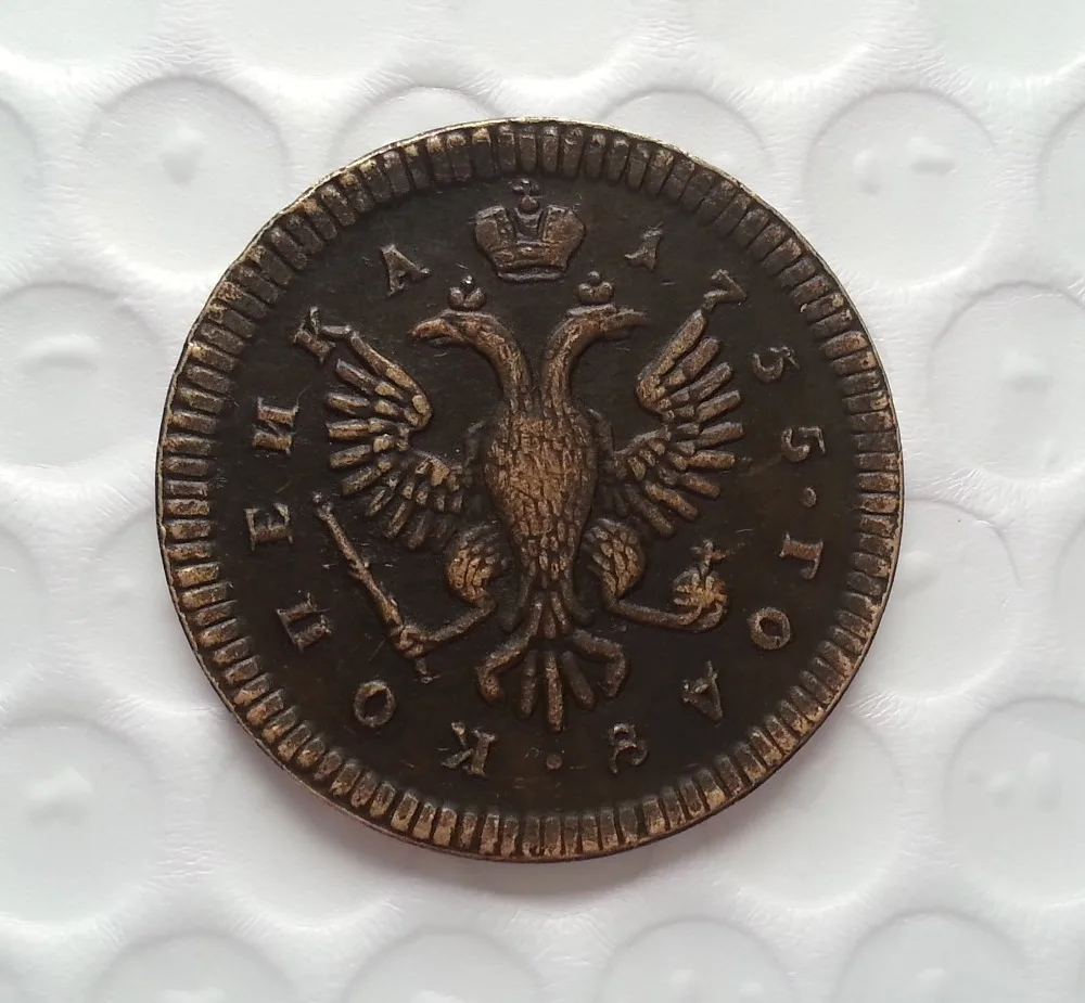 

1755 Russia Copy Coin commemorative coins-replica coins medal coins collectibles