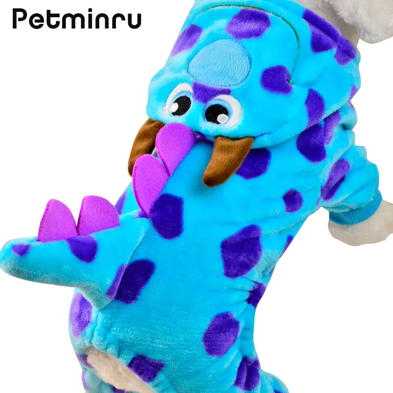 Petminru Милая мультяшная одежда для домашних животных кошек собак зимняя маленькая