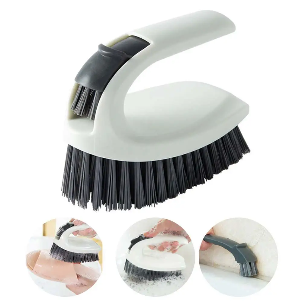 2 в 1 Пластик Cleaner кисть мягкие волосы мыть обувь щетка Прачечная Одежда