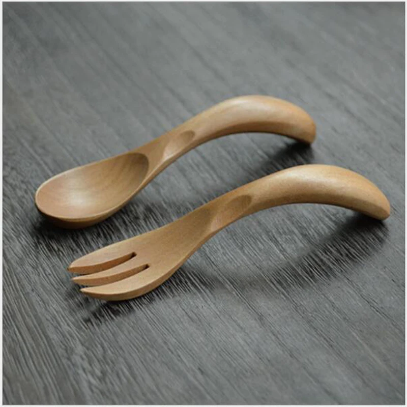 curved baby spoon