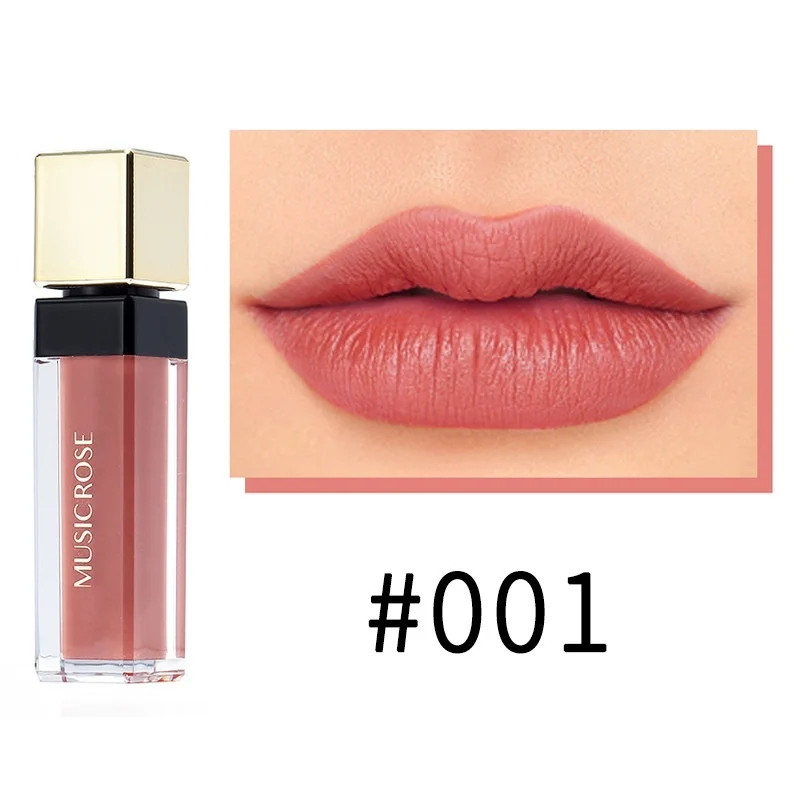 2019 New Non stick Cup Lip Gloss Metal Brightness Flash Matte Liquid Lipstick High Pigment Lip 3
