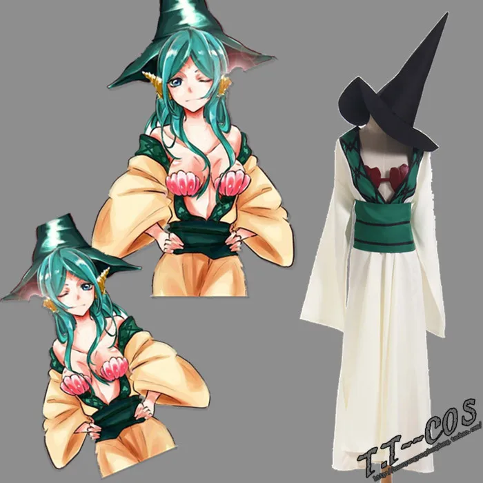 

The Labyrinth of Magic - Magi Yamuraiha cosplay costume dress with hat custom any size 11