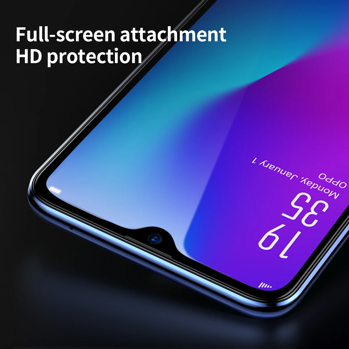 BASEUS Стекло для Oppo R17 0 3 мм 9 H Anti blue ray изогнутые закаленное полный Экран протектор