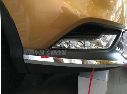 High Quality! FIT For Nissan Qashqai 2015 2016 Front Side bumper protector grille guide cover trim 2PCS|Bumpers| - AliExpress