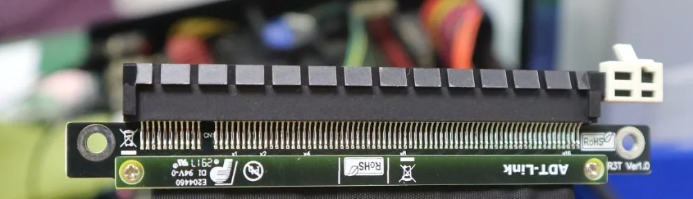 Кабель для видеокарты Riser PCI Express E 16x на PCIE 3 0x16 кабель 20 см 100 GTX1080TI firepro w7100 quadro K1200