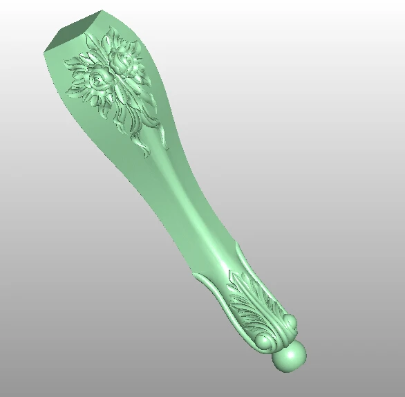 

3D model STL format file for cnc router engraving furniture sofa cabinet chair leg pattern Artcam 705