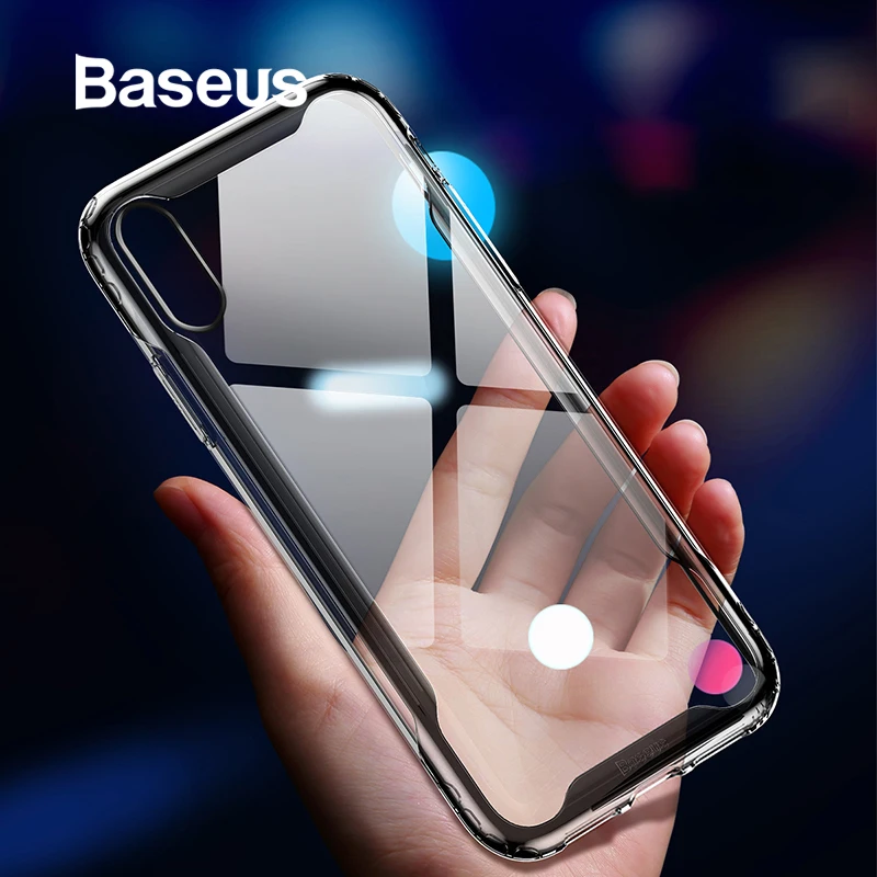 

Baseus Phone Case For iPhone XR Airbag Anti Knock Silicone Case For iPhone Xs Xs Max XR 2018 Phone Cover Coque