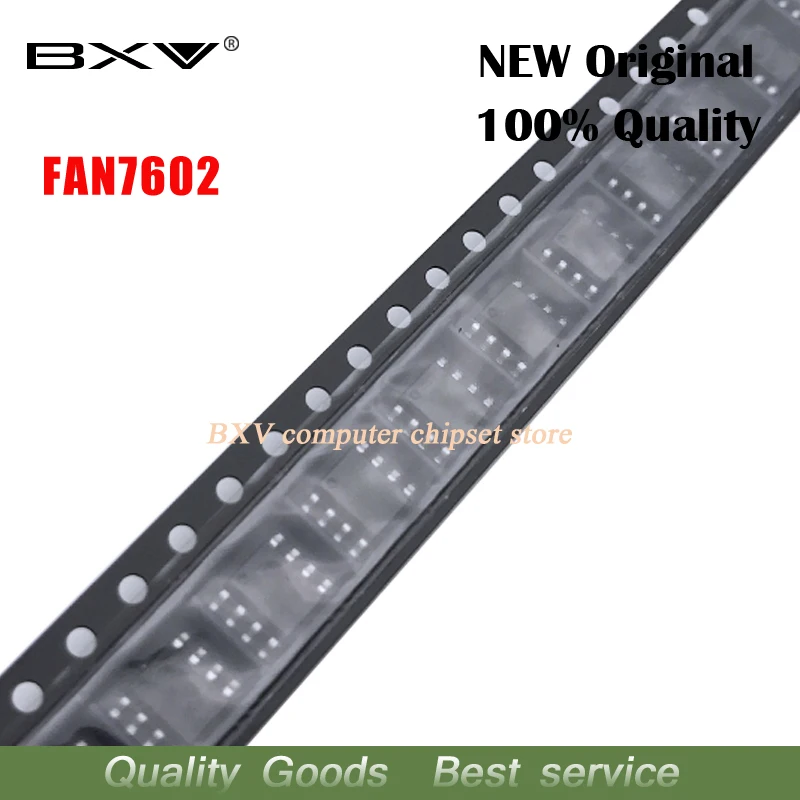 5 шт./лот новый FAN7602 FAN7602B FAN7602MX SOP-8 | Электронные компоненты и принадлежности