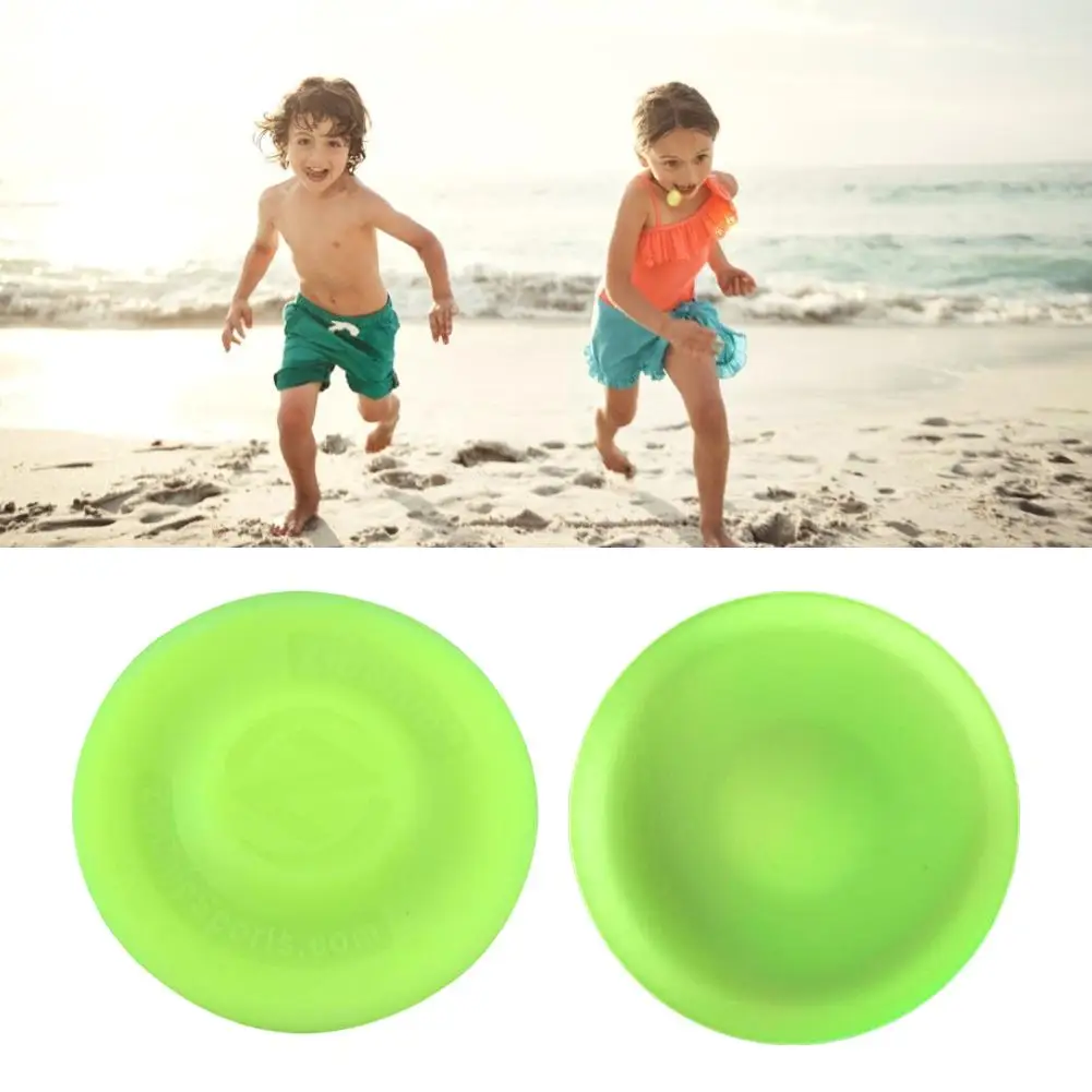 

For Zip Chip Mini Pocket Flexible Flying Saucer Soft New Spin Ultimate Flying Disc Bogy Catching Game Beach Outdoor Toys