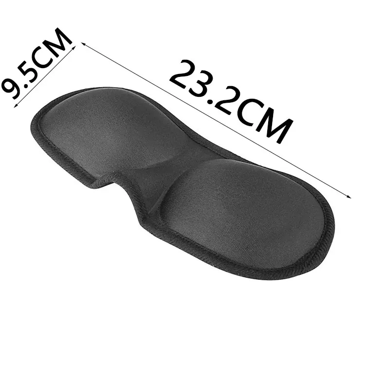 1 шт. Bblack стерео 3D Eeye маска натуральная для сна тени век черные накладки глаз