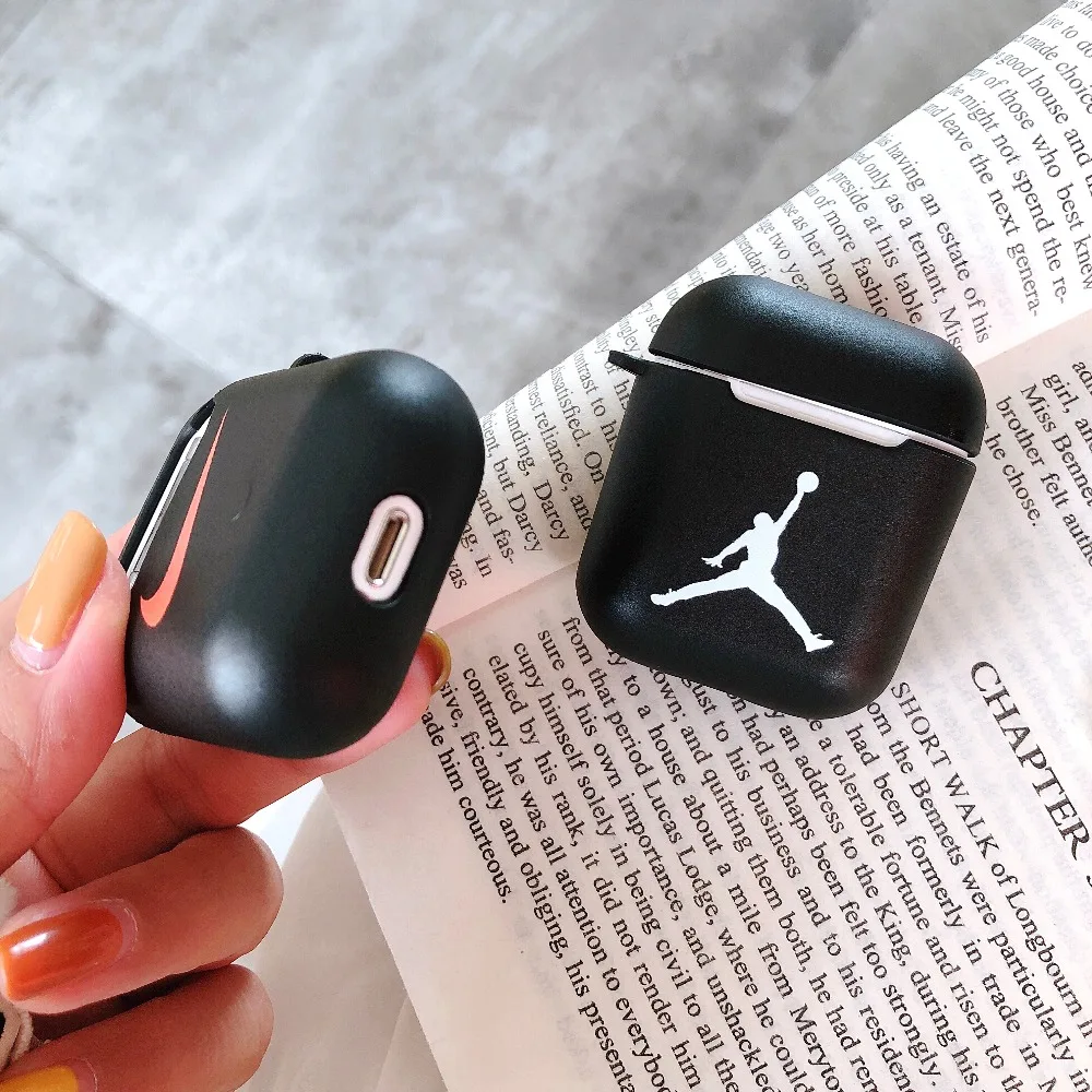 Kaws OW off BB sport brand jordon Soft Case for AirPods Wireless Earphone Charging Box Cover Bag for AirPods 2 Protective