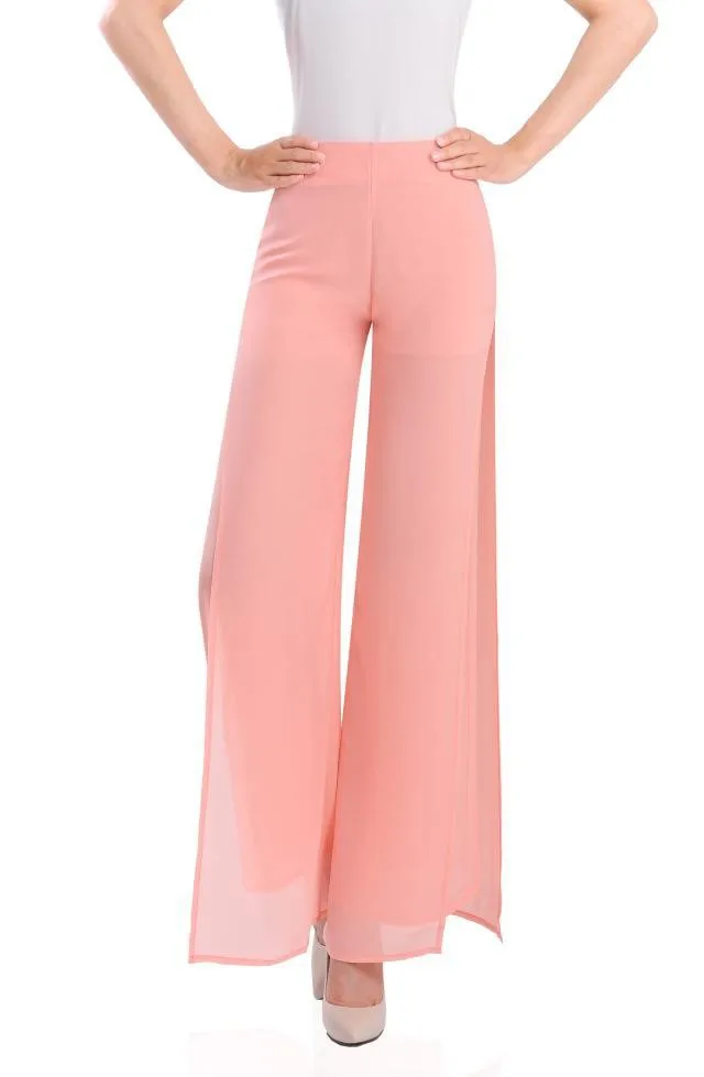 pink formal pants for ladies