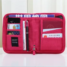 Паспортный чехол многофункциональный карты пакет кошелек органайзер для билетов путешествия пакет Прямая поставка