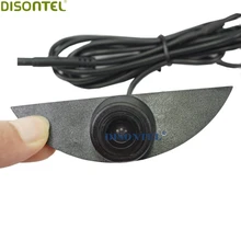 DISONTEL Colore visione notturna del CCD HD Vista frontale Logo Embeded fotocamera Per Nissan X-Trail Tiida Qashqai impermeabile