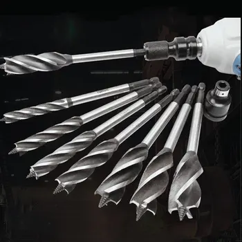 

1 PCS 10-25mm Durable 4 Cutters Twist Drill Bit Set Fast Cut Auger Carpenter Tool for Woodworking