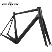 BILLFISH 700C One-piece Monocoque Technology Carbon Road Bike Frame PF30 T800 Ultra Light Weight Bike Frame
