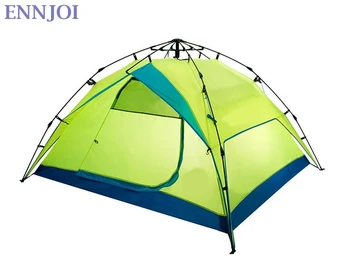 

3-4 Persons Outside Park leisure camping three season tent rainproof windproof Large space camping automatic tent