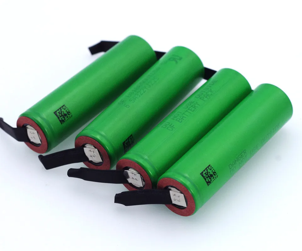 

VariCore VTC5A 2600 mAh 18650 lithium Battery 30A discharge for sony US18650VTC5 battery + DIY Nickel sheets