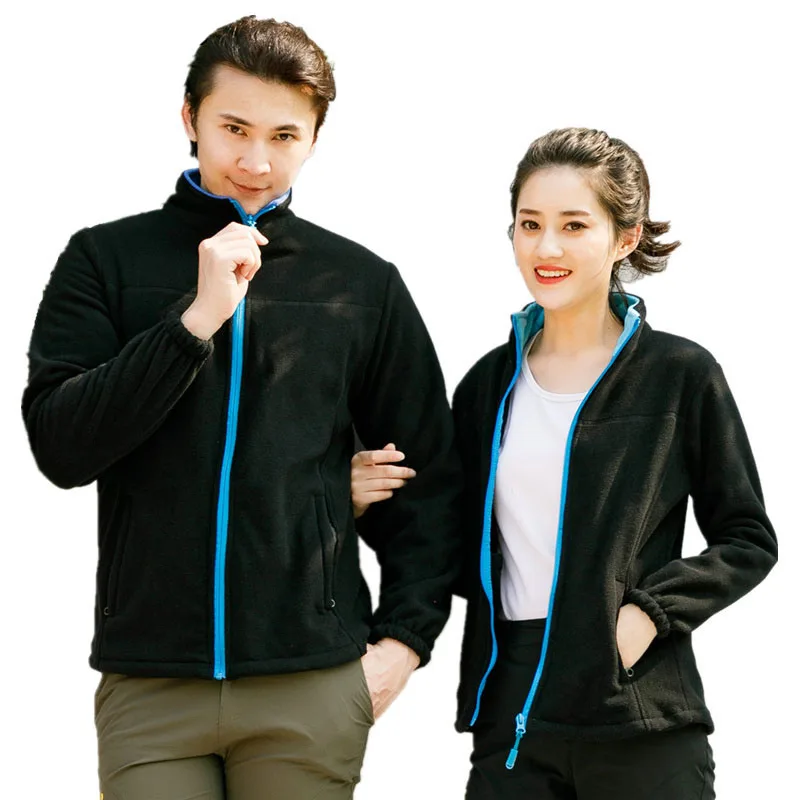 

Autumn Winter Thermal Fleece Jacket Women Men Windproof Camping Tourism Trekking Sport Clothing Male Outdoor Hiking Clothes