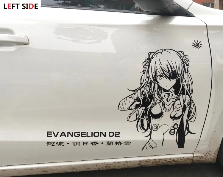

LEFT SIDE New listing DIY Fashion Hot Stickers Character stickers Cartoon Anime Fashion Waterproof Sunscreen Car Stickers