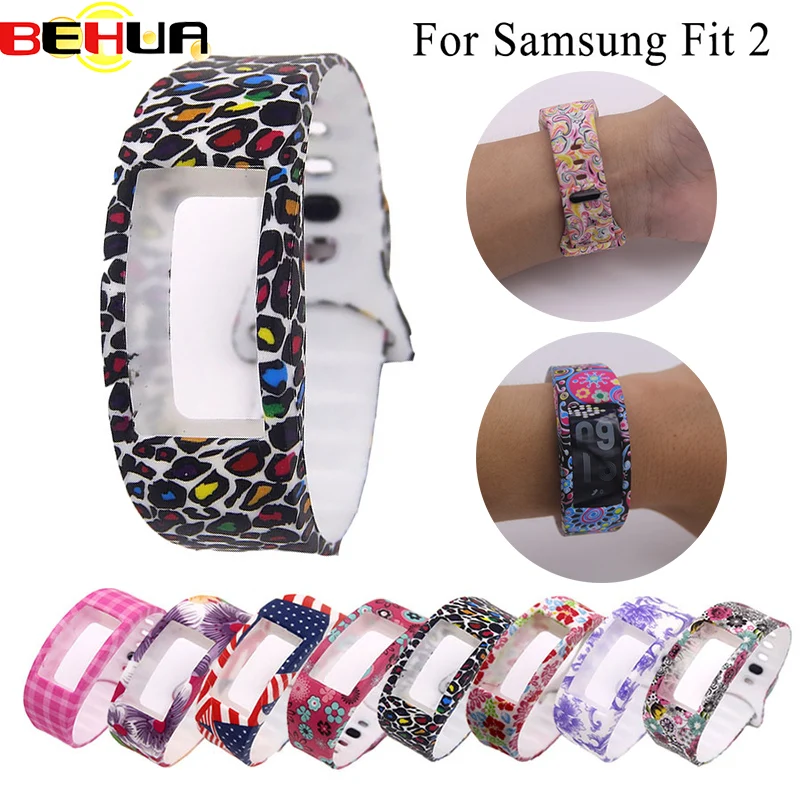 Новый Силиконовый ремешок для часов BEHUA фитнес браслет Samsung Gear Fit2 Pro Fit 2 с SM