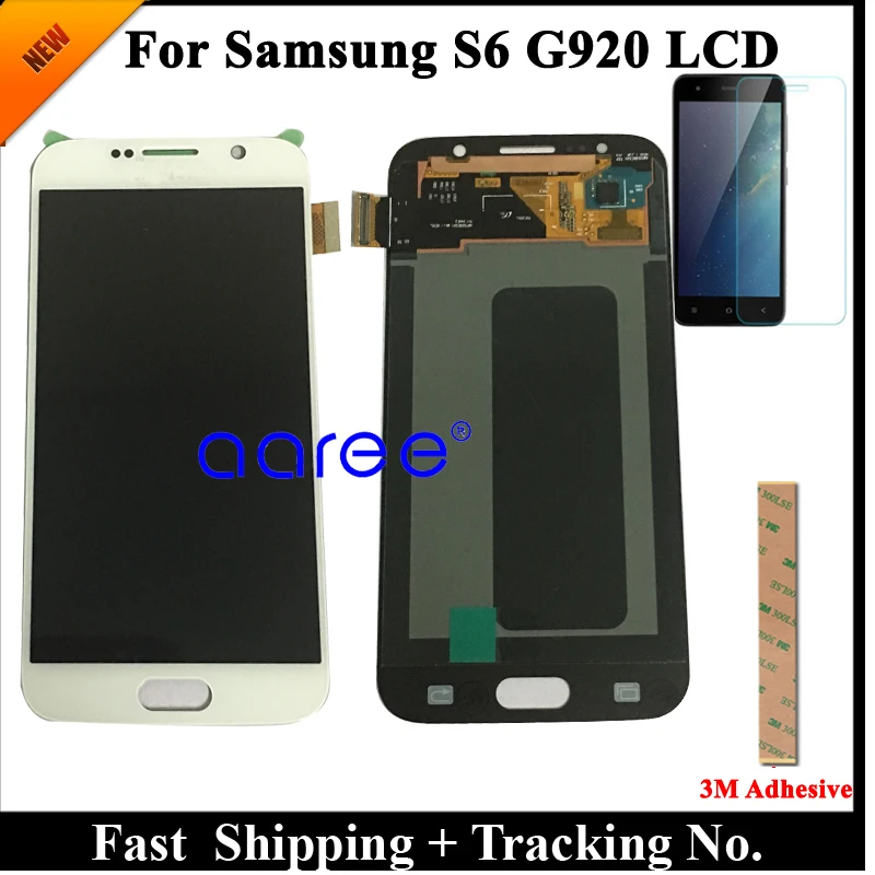 

Grade AAA SUPER AMOLED For Samsung S6 LCD Display S6 G920F For Samsung S6 G920 Display LCD Screen Touch Digitizer Assembly
