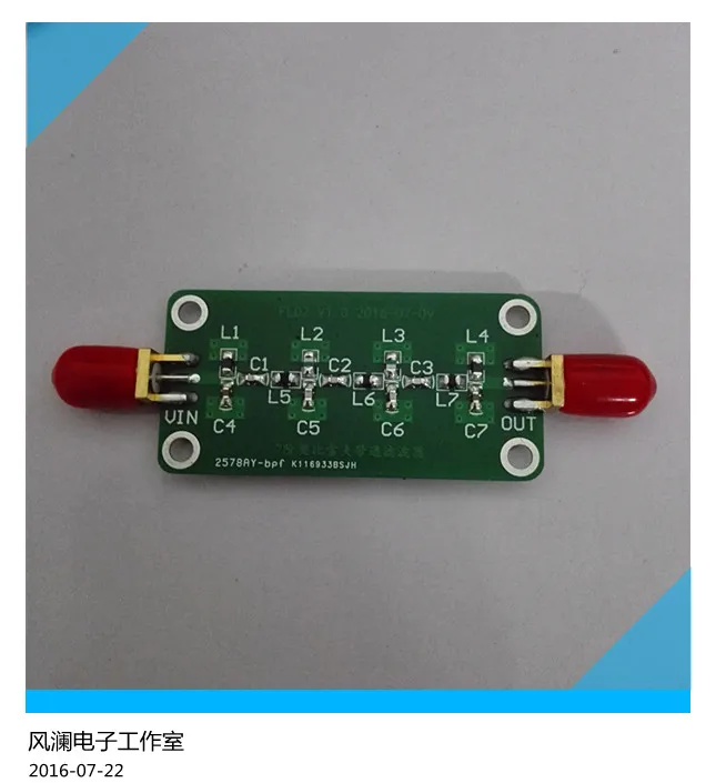 

Bandpass Filter / Passive Filter / LC Filter / Microstrip Filter BPF