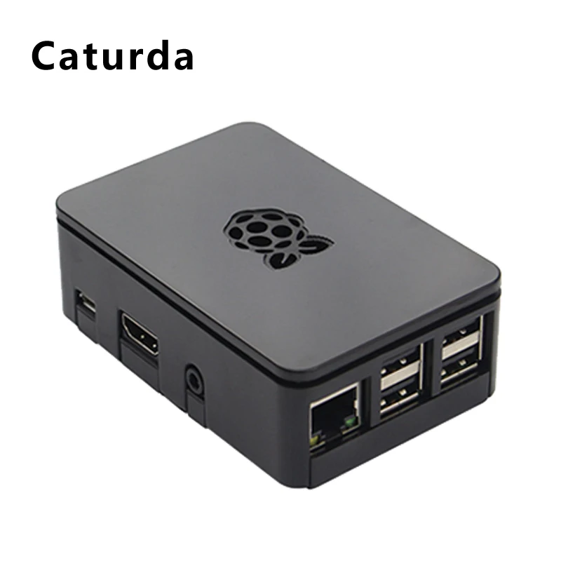 Raspberry Pi 3 Model B ABS Чехол черный белый прозрачный пластиковый корпус для + Pi3 3B