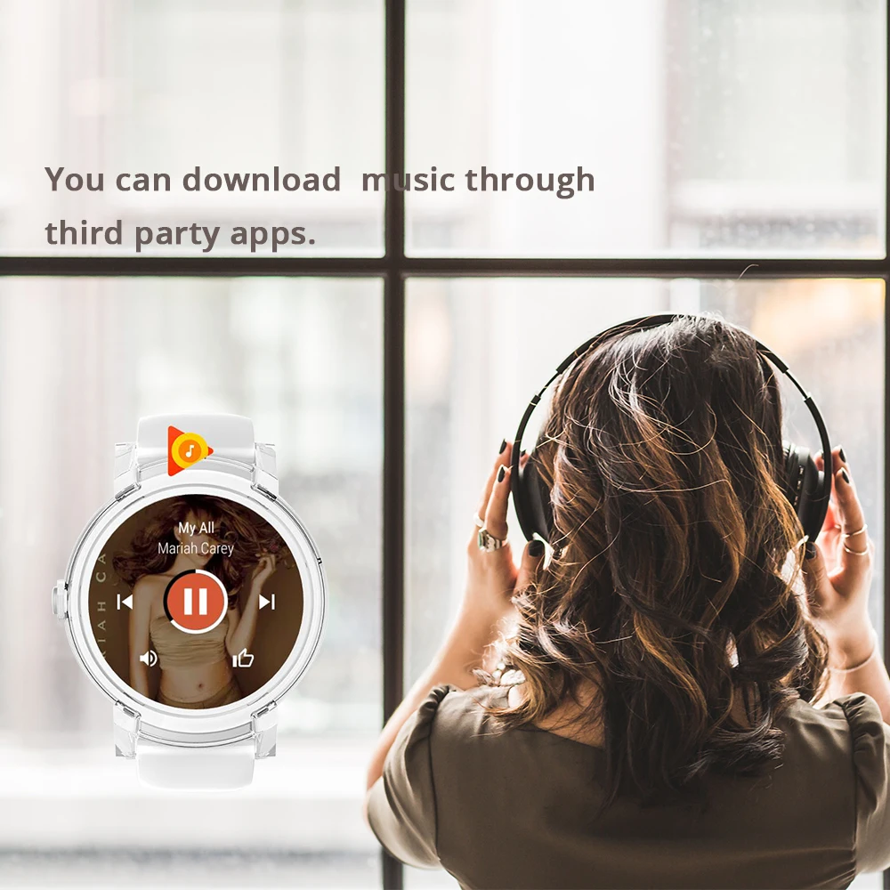 Original Ticwatch E Expres Smart Watch Android Wear OS MT2601 Dual Core Bluetooth 4.1 WIFI GPS Smartwatch Phone IP67 Waterproof