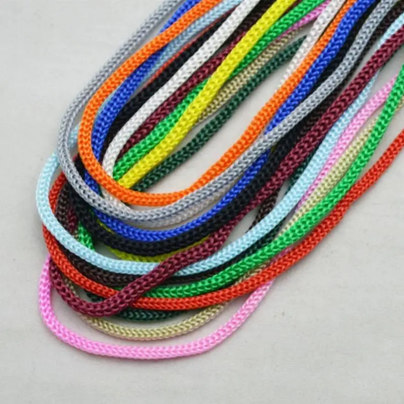 

4mm Rope 100% polyester Thick Cords for Home Textile Craft DIY Handmade Decorative Accessories Cord
