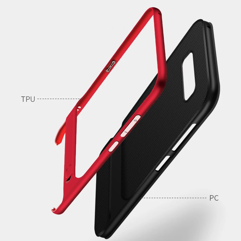 QINUO-Hard-PC-Frame-TPU-Case-For-Samsung-S8-S9-Plus-Cover-Hybrid-TPU-PC-Stand (3)