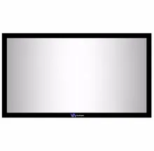 Projector Screen Fixed Frame, 135 Inch 4K Ultra HD Indoor Outdoor Portable Home Theater Movie Screen at 1.2 Gain, Diagonal 16:9