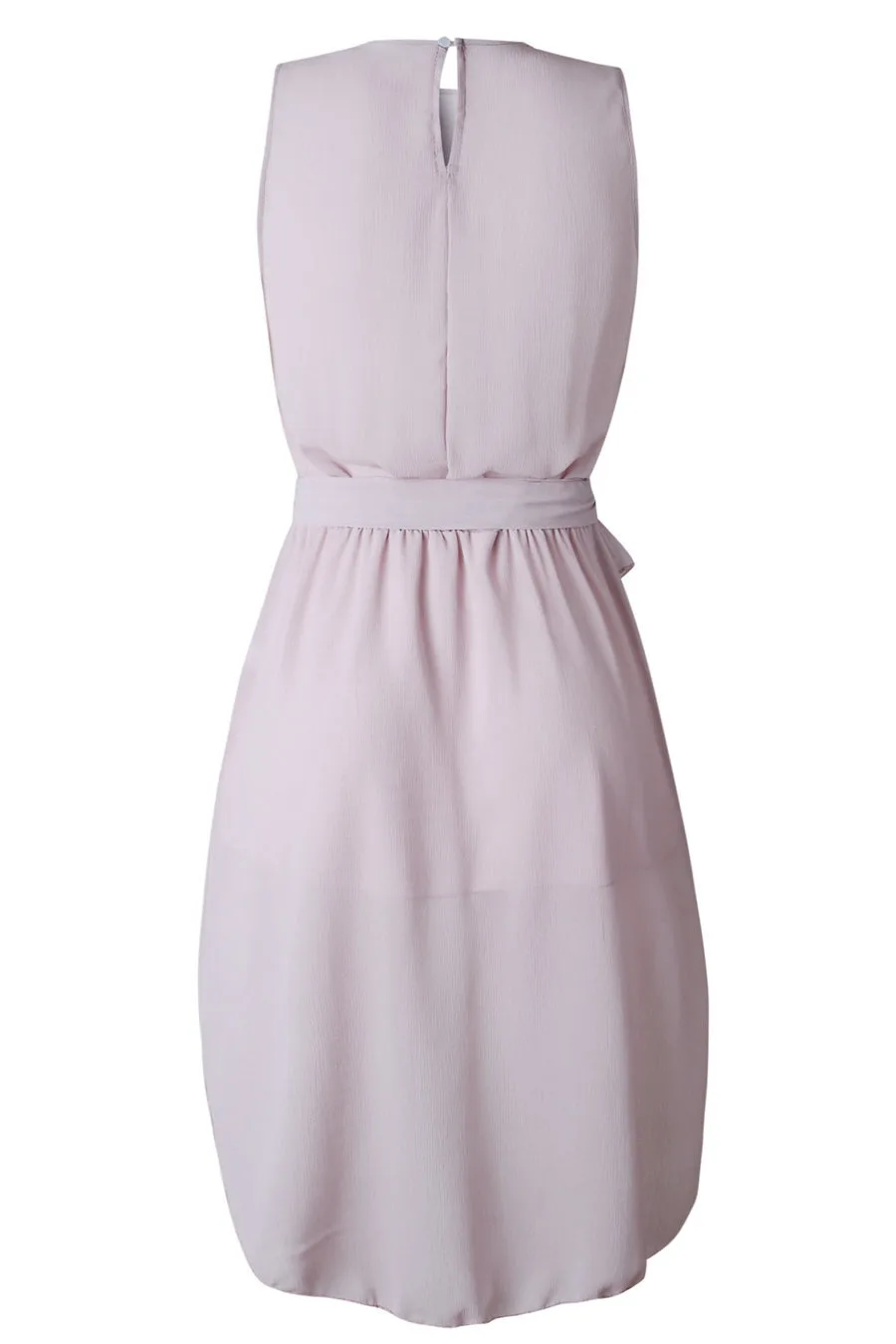 Gladiolus Ruffle Women Summer Dress Sleeveless Lace Decoration Belt Tunic Irregular White Black Dress Women 2019 Ladies Dresses  (18)