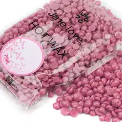 Jane love 75 г без полоски для депиляции воск для удаления волос Bean Hot Film Hard Wax Pellet Waxing Bikini удаление волос Розовый 3JU22